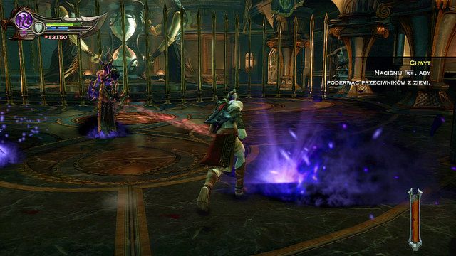 Zjawy oprócz przyzywania duchów będą się zakopywały w podłodze - Biała klepsydra | God of War Wstąpienie - God of War: Ascension - poradnik do gry