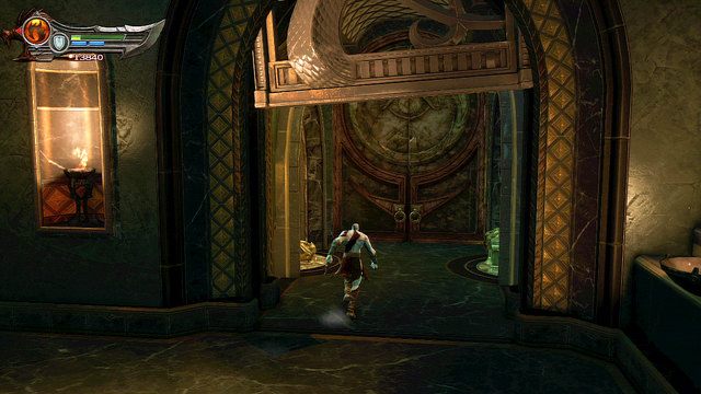 Najpierw stań na małej zapadni - Biała klepsydra | God of War Wstąpienie - God of War: Ascension - poradnik do gry