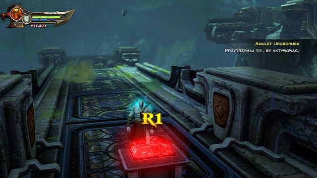 Wskocz na niego, a potem dalej na most po lewej - 13 - Przejście do Delf | Opis przejścia | God of War Wstąpienie - God of War: Ascension - poradnik do gry