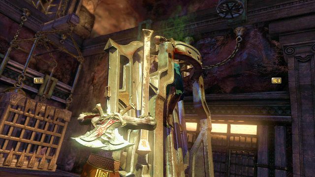 Podejdź do metalowego urządzenia i otwórz je - 17 - Komnata Męczennika | Opis przejścia | God of War Wstąpienie - God of War: Ascension - poradnik do gry