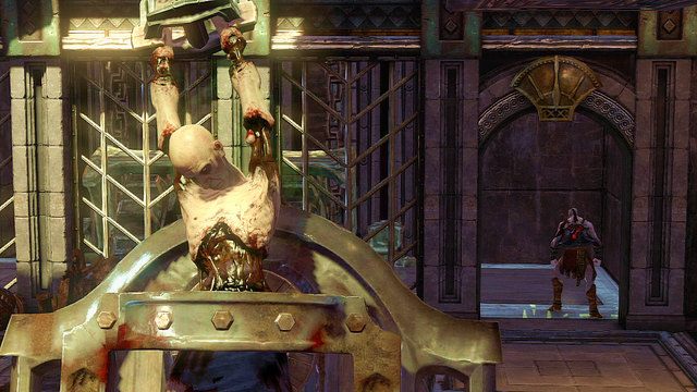Otworzysz w ten sposób przejście do windy - 17 - Komnata Męczennika | Opis przejścia | God of War Wstąpienie - God of War: Ascension - poradnik do gry
