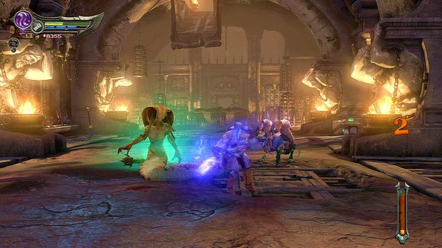 W trakcie drugiego starcia jak najszybciej pozbądź się więźniów - 17 - Komnata Męczennika | Opis przejścia | God of War Wstąpienie - God of War: Ascension - poradnik do gry