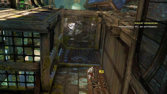 Po walce udaj się do zaułka po prawej - Zniszczona głowa | God of War Wstąpienie - God of War: Ascension - poradnik do gry