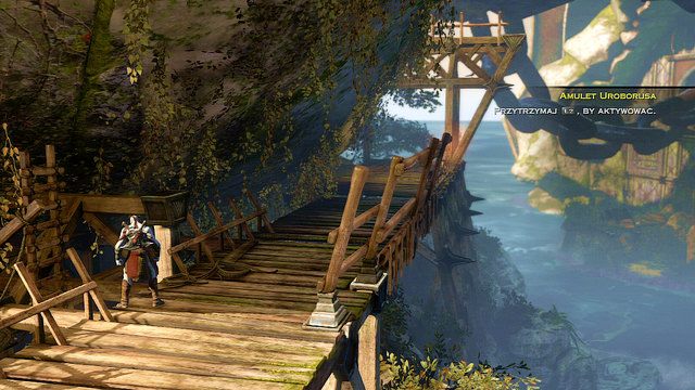 Wylądujesz tak na drewnianym rusztowaniu - Zniszczona głowa | God of War Wstąpienie - God of War: Ascension - poradnik do gry