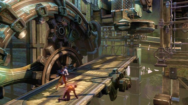 Skacząc przed siebie wylądujesz na równoważni - 21 - Przedramię Apollona (2) | Opis przejścia | God of War Wstąpienie - God of War: Ascension - poradnik do gry