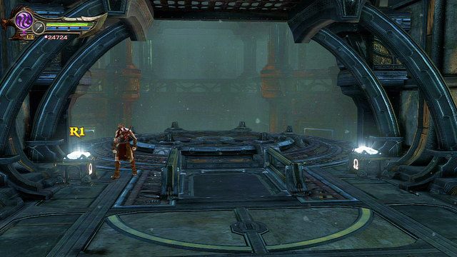 Znajdziesz tutaj dwie białe skrzynie - Rozpalanie pieca | God of War Wstąpienie - God of War: Ascension - poradnik do gry