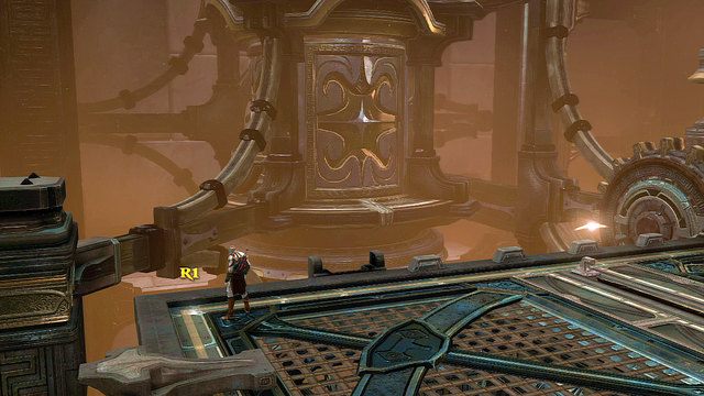 W pobliżu trafisz na dźwignię - 25 - Piec - Ponownie | Opis przejścia | God of War Wstąpienie - God of War: Ascension - poradnik do gry