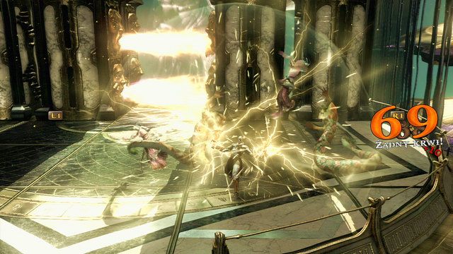 Dość żmudną fazę zakończysz, gdy pojawią się wiedźmy - 28 - Wyzwanie Archimedesa (1) | Opis przejścia | God of War Wstąpienie - God of War: Ascension - poradnik do gry