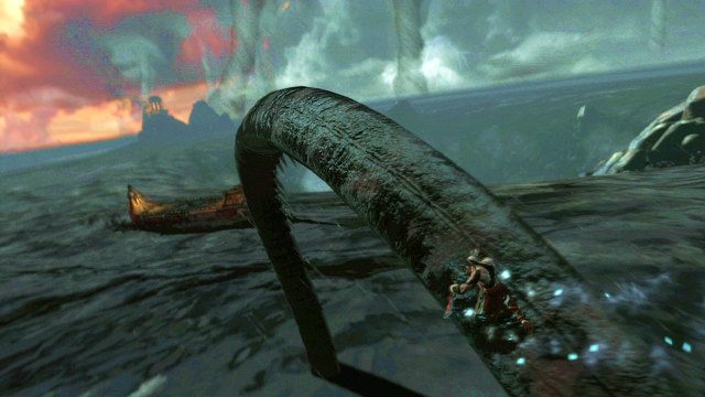 Staniesz teraz do ostatniego starcia najeżonego widowiskowymi sekwencjami, w których od czasu do czasu będziesz musiał wciskać przyciski pojawiające się na ekranie - 30 - Komnata Alekto | Opis przejścia | God of War Wstąpienie - God of War: Ascension - poradnik do gry