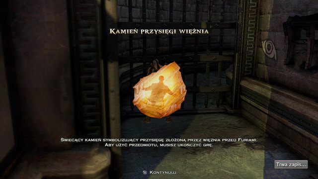 Rozdział 2: Kamień Przysięgi Więźnia - Artefakty | Artefakty, Oczy Gorgony i Pióra Feniksa - God of War: Ascension - poradnik do gry