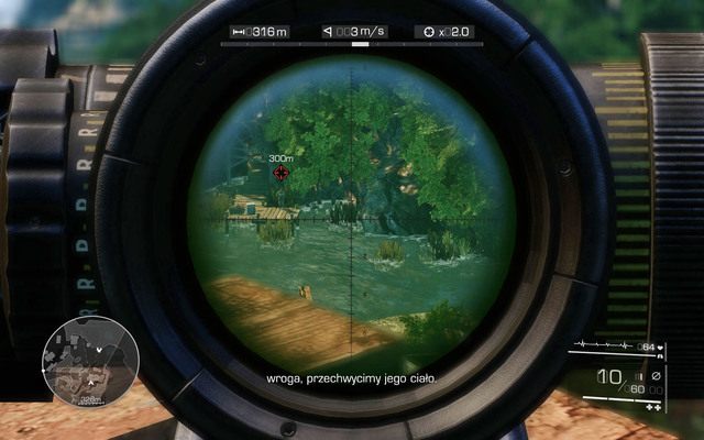 Twoim zadaniem jest osłona oddziału szturmowego - przyjdzie Ci likwidować dokładnie wskazane cele - Osłaniaj oddział szturmowy | Akt 1 - Zanik łączności | Sniper Ghost Warrior 2 - Sniper: Ghost Warrior 2 - poradnik do gry