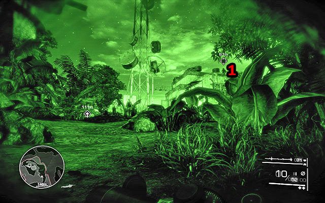 Kiedy opuścisz tunele jaskiń zauważysz pierwszy budynek na drodze do obserwatorium - Niezauważenie dojdź do gmachu obserwatorium | Akt 1 - Znikąd - Sniper: Ghost Warrior 2 - poradnik do gry