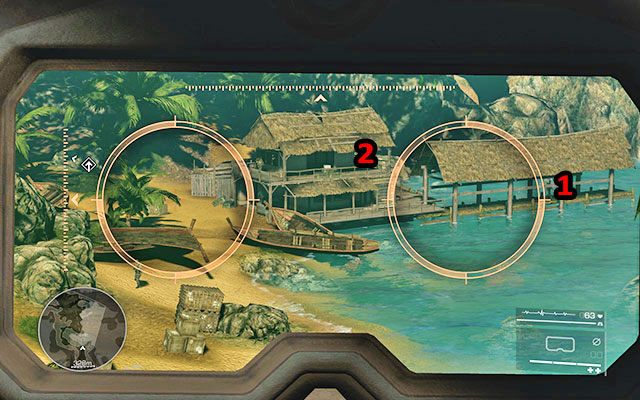 Po rozpoczęciu na plaży skieruj swoje kroki w stronę dżungli jedyną możliwą ścieżką - Zlikwiduj wrogów na plaży | Akt 1 - Wszyscy muszą wrócić - Sniper: Ghost Warrior 2 - poradnik do gry