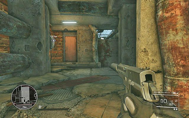 Drugiego znajdziesz w korytarzu przy bramce, na rozwidleniu po lewej stronie - Przejdź kanałami do parku | Akt 2 - Duchy Sarajewa | Sniper Ghost Warrior 2 - Sniper: Ghost Warrior 2 - poradnik do gry