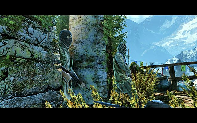 Przejdź na most i podbiegnij pod kolumnę po lewej stronie - Idź za Diazem i likwiduj wskazane cele #1 | Akt 3 - Zła karma - Sniper: Ghost Warrior 2 - poradnik do gry