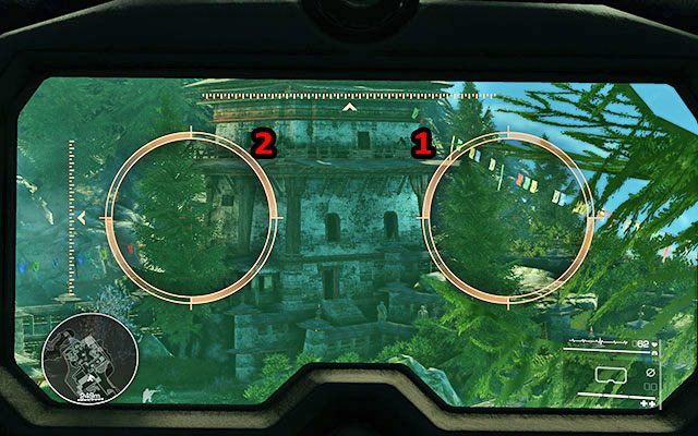 Po rozprawieniu się ze wszystkimi zbiegnij na dół i podążaj za Diazem - Zlikwiduj wrogów na placu | Akt 3 - Zła karma | Sniper Ghost Warrior 2 - Sniper: Ghost Warrior 2 - poradnik do gry