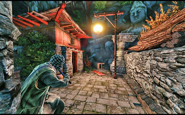 Po przebiegnięciu do drugiej części lokacji przez most, Diaz postanowi się rozdzielić - Podążaj tropem Maddoksa | Akt 3 - Żadnych niezałatwionych spraw - Sniper: Ghost Warrior 2 - poradnik do gry