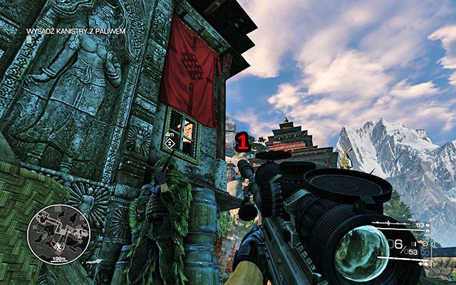 Po wyjściu na schody spotkasz się z Diazem - Podążaj tropem Maddoksa | Akt 3 - Żadnych niezałatwionych spraw - Sniper: Ghost Warrior 2 - poradnik do gry