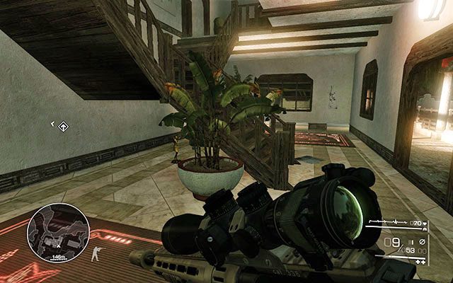 Pod schodami rezydencji, którą odwiedzisz jako pierwszą - schody rozchodzą się na dwie strony - Akt 1 - Znikąd | SEKRETY | Sniper Ghost Warrior 2 - Sniper: Ghost Warrior 2 - poradnik do gry