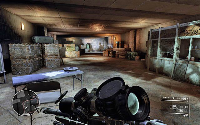 Na stoliku w przejściu podziemnym, zaraz obok pomieszczenia, w którym musisz się ukryć przed zbliżającymi się żołnierzami - Akt 2 - Operacja Archanioł | SEKRETY | Sniper Ghost Warrior 2 - Sniper: Ghost Warrior 2 - poradnik do gry