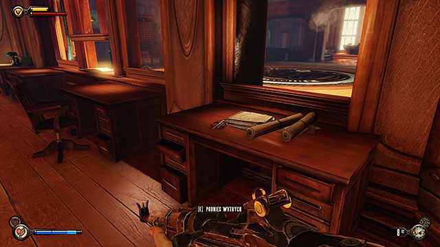 Przejdź do pomieszczenia, z którego możesz wezwać windę - Znajdź drogę do Finkton | Rozdział 16 - Centrum Wcielania Pracowników / Finkton Właściwe - BioShock: Infinite - poradnik do gry