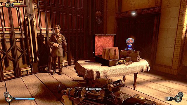 Gdy dotrzesz już na dół, będzie tam na Ciebie czekać Flambeau - Znajdź drogę do Finkton | Rozdział 16 - Centrum Wcielania Pracowników / Finkton Właściwe - BioShock: Infinite - poradnik do gry