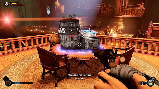 Na koniec Fink wypuści na Ciebie wszelkiej maści maszyny, od wieżyczek stacjonarnych, przez Komary, po Zmechanizowanego patriotę - Idź do klubu Dobre Czasy i uratuj Chen Lina | Rozdział 18 - Klub Dobre Czasy - BioShock: Infinite - poradnik do gry