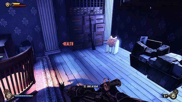 Żołnierskie Pole, zaplecze sklepu z zabawkami (aby dostać się do środka potrzebujesz Elektrycznego Dżokeja) - Rozdział 9-12 | Wyposażenie | BioShock Infinite - BioShock: Infinite - poradnik do gry