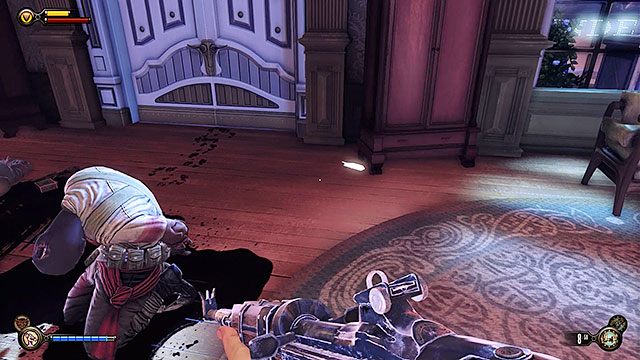 Żołnierskie Pole, pokój hotelowy (aby dostać się do środka potrzebujesz Elektrycznego Dżokeja) - Rozdział 12 | Wytrychy | BioShock Infinite - BioShock: Infinite - poradnik do gry