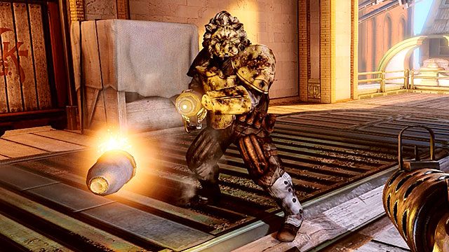 Bestie to wyspecjalizowane jednostki, noszące na sobie gruby, stalowy pancerz - Pospolici przeciwnicy | Przeciwnicy | BioShock Infinite - BioShock: Infinite - poradnik do gry