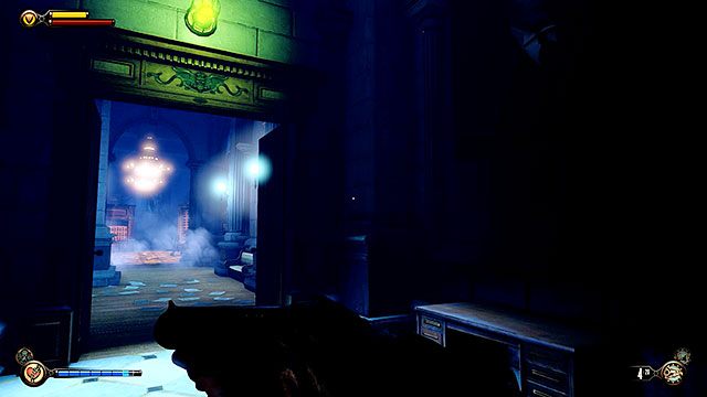 Udaj się teraz w stronę gigantycznego skarbca - Znajdź następną wyrwę | Rozdział 31 - Ogrody Pamięci | BioShock Infinite - BioShock: Infinite - poradnik do gry