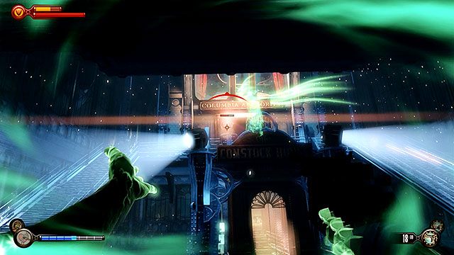 Drzwiami obok wyrwy w sypialni przejdź do drugiej części atrium - Idź do biura dyrektora | Rozdział 33 - Atrium | BioShock Infinite - BioShock: Infinite - poradnik do gry