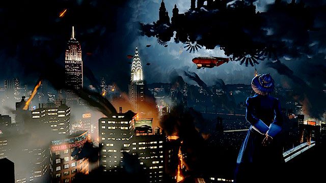 Przejdź przez niedawno otwarte drzwi pancerne i rusz w głąb budynku - Uratuj Elizabeth | Rozdział 34 - Biuro Strażnika | BioShock Infinite - BioShock: Infinite - poradnik do gry