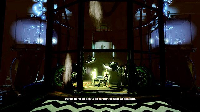 Po powrocie do 1912 roku, przejdź długim korytarzem do sali operacyjnej - Znajdź Elizabeth | Rozdział 35 - Blok Operacyjny | BioShock Infinite - BioShock: Infinite - poradnik do gry