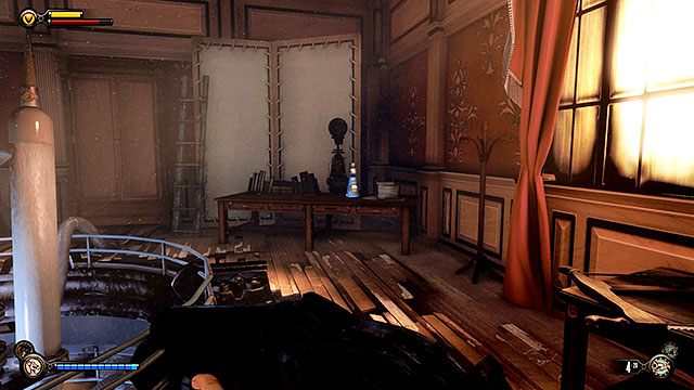 Dzielnica rynkowa, sypialnia na pierwszym piętrze Laboratorium Lutece - Rozdziały 28-31, 35 | Infuzje | BioShock Infinite - BioShock: Infinite - poradnik do gry