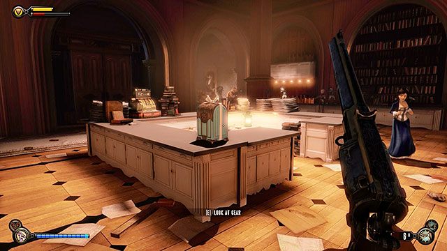 Księgi Założycieli, na ladzie po środku zamkniętej księgarni - Rozdział 28-29 | Wyposażenie | BioShock Infinite - BioShock: Infinite - poradnik do gry