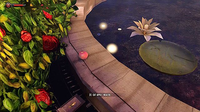 Po przebudzeniu znajdziesz się w ogrodzie, pełnym rozmodlonych wiernych - Odszukaj statuę Columbii w BioShock Infinite | Rozdział 2 - Centrum Powitalne - BioShock: Infinite - poradnik do gry