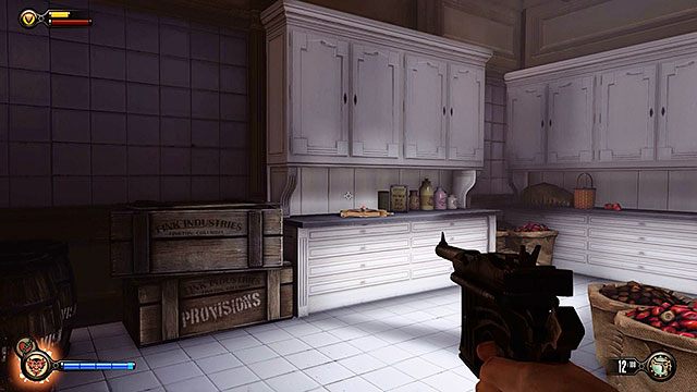 Restauracja Niebieska Wstążka, w kuchni za plecami R - Rozdziały 4 | Voksofony | BioShock Infinite - BioShock: Infinite - poradnik do gry