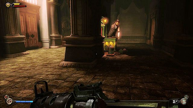 Bractwo Kruka - Ptaszarnia, obok zepsutego automatu tuż przy wyjściu - Rozdziały 4-5 | Wyposażenie | BioShock Infinite - BioShock: Infinite - poradnik do gry