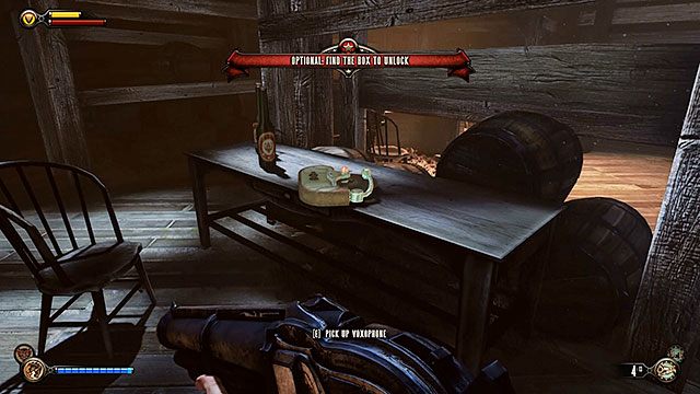 Nocna Szychta, piwniczka baru, obok gitary - Rozdział 21-22 | Voksofony | BioShock Infinite - BioShock: Infinite - poradnik do gry