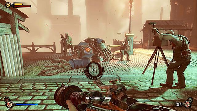 Shantytown, w dłoni Złotej Rączki (po przejściu przez wyrwę) - Rozdział 23-26 | Voksofony | BioShock Infinite - BioShock: Infinite - poradnik do gry