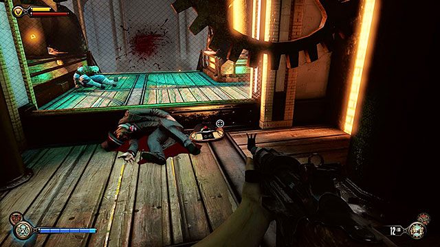 Biuro Jeremiaha Finka, obok zwłok Finka - Rozdział 23-26 | Voksofony | BioShock Infinite - BioShock: Infinite - poradnik do gry