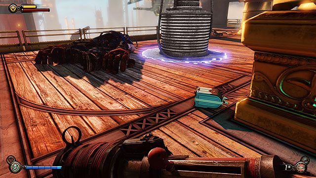 Biuro Jeremiaha Finka, łup zostawiony przez Złotą Rączkę - Rozdział 21-26 | Wyposażenie | BioShock Infinite - BioShock: Infinite - poradnik do gry