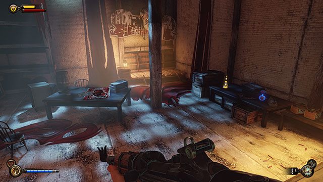 Żołnierskie Pole, sekretna piwnica pod barem Fellow Traveller - Rozdział 8 | Voksofony | BioShock Infinite - BioShock: Infinite - poradnik do gry