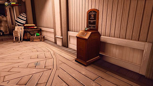 Zatoka Okrętów, korytarz łączący dwie plaże - Rozdział 7 | Punkty widokowe (kinetoskopy i teleskopy) | BioShock Infinite - BioShock: Infinite - poradnik do gry