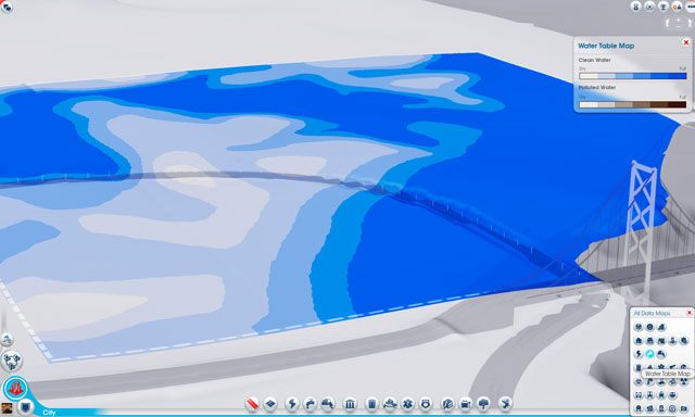 W drugiej kolejności wypada zbadać kierunek wiatru (screen poniżej) - Jak zacząć? | Podstawy rozgrywki w SimCity - SimCity - poradnik do gry
