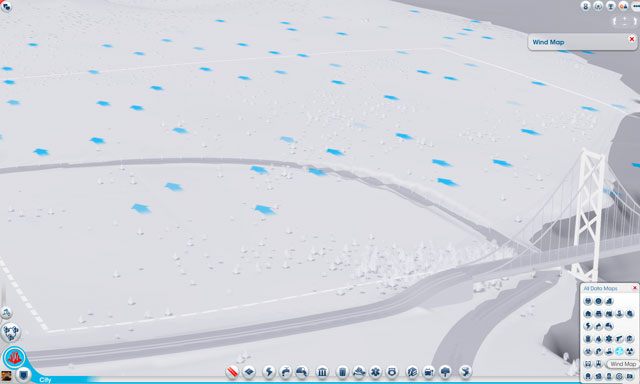 Następnym krokiem jest zlokalizowanie miejsc, w których występują surowce naturalne - węgiel, ruda oraz ropa (screen poniżej) - Jak zacząć? | Podstawy rozgrywki w SimCity - SimCity - poradnik do gry