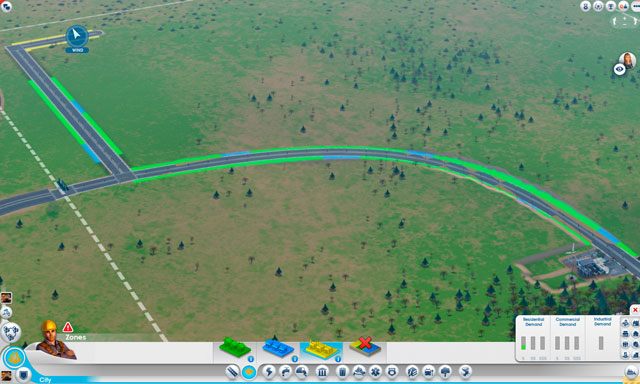 Simowie muszą gdzieś pracować, dlatego trzeba wznieść dla nich strefę przemysłową - Jak zacząć? | Podstawy rozgrywki w SimCity - SimCity - poradnik do gry