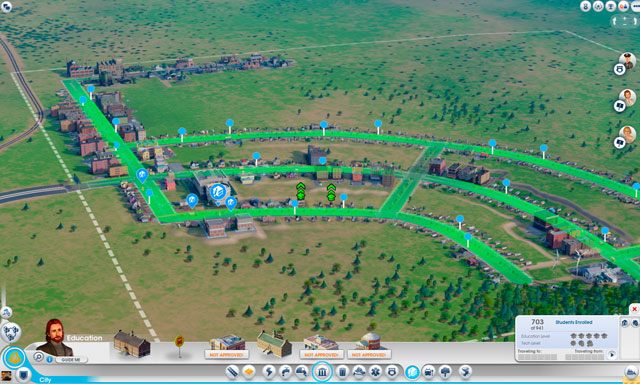 W dalszym ciągu należy stale uzupełniać braki w elektryczności, sprawdzać ilość dostępnej wody, przepustowość kanalizacji itd - Jak zacząć? | Podstawy rozgrywki w SimCity - SimCity - poradnik do gry