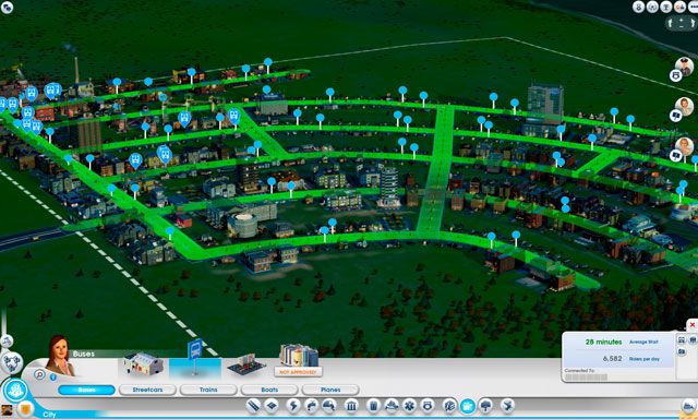 Przykład: W Czarnowie zamieniłem elektrownię wiatrową na taką, która spala ropę, a dzięki nadwyżkom w elektryczności rozbudowałem kilka kolejnych dzielnic - Jak zacząć? | Podstawy rozgrywki w SimCity - SimCity - poradnik do gry